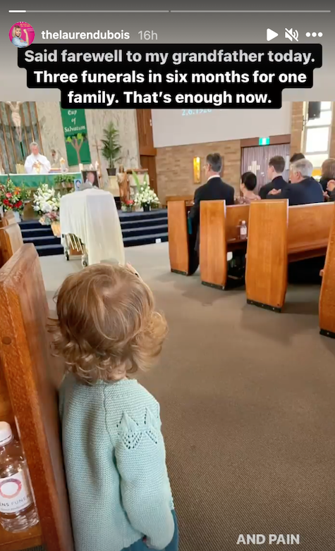 Lauren Dubois funeral